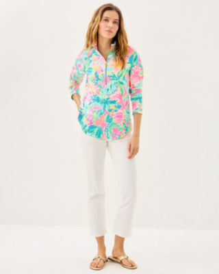 UPF 50+ Skipper Popover, Multi Sunshine State Of Mind, large image 3 - Lilly Pulitzer