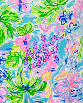 Kristen Swing Dress, Multi Lilly Loves Hawaii, large image 4