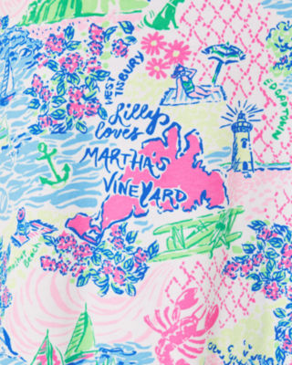 Shop Lilly Pulitzer Kristen Swing Dress In Multi Lilly Loves Marthas Vineyard