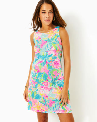 Kristen Swing Dress, Multi Sunshine State Of Mind, large - Lilly Pulitzer