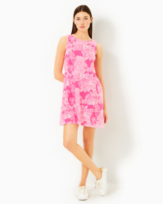 Kristen Swing Dress, Roxie Pink Pb Anniversary Toile, large image 2