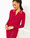 Lizona Sweater, Poinsettia Red, large image number 1