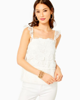 collections/preorders?page=2  Fashion, White lace top, Lace sleeveless top