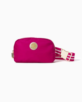 Jeanie Belt Bag, Mystique Pink, large - Lilly Pulitzer