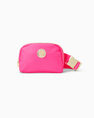 Jeanie Belt Bag, Passion Fruit Pink, large - Lilly Pulitzer