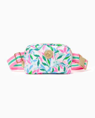 Jeanie Belt Bag, Resort White Holding Court Accessories Small, large - Lilly Pulitzer