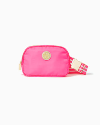 Lilly Pulitzer Jeanie Belt Bag In Roxie Pink