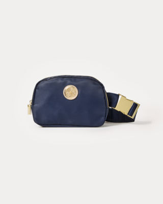 Jeanie Belt Bag, True Navy, large - Lilly Pulitzer