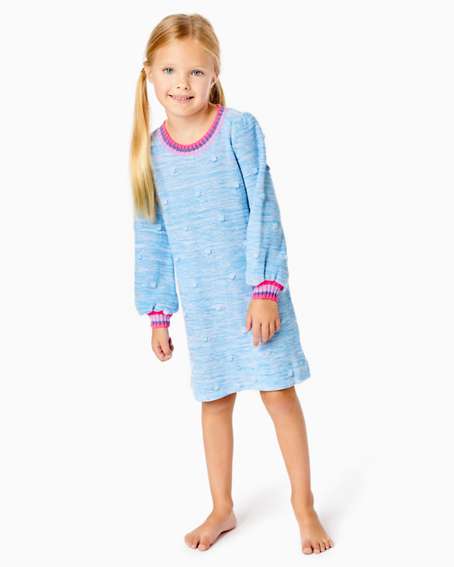 Girls Mini Verna Sweater Dress, , large - Lilly Pulitzer