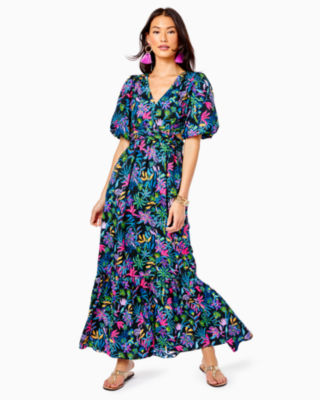 Lilly pulitzer angela hot sale maxi dress