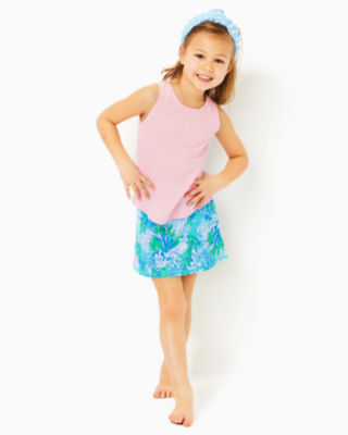 UPF 50+ Girls Mini Aila Skort, , large - Lilly Pulitzer