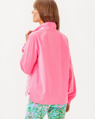 UPF 50+ Luxletic Tulia Performance Jacket, Rousseau Pink, large image 1