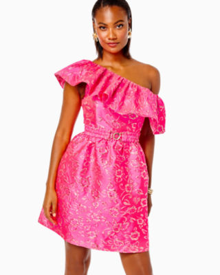 Lilly pulitzer hot sale ruffle dress