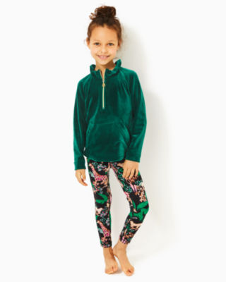 UPF 50+ Luxletic Girls Mini Weekender Legging, , large  - Lilly Pulitzer
