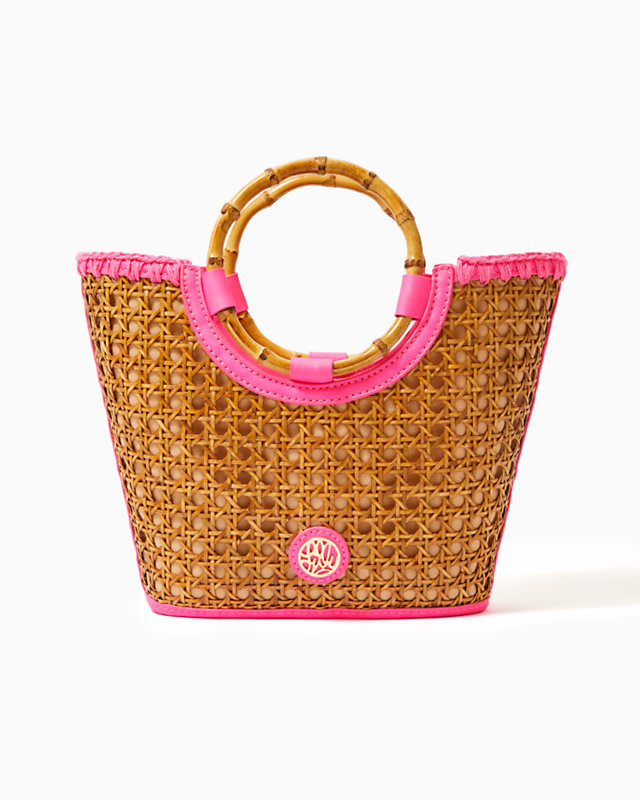 Mini Grotto Cane Tote, , large - Lilly Pulitzer