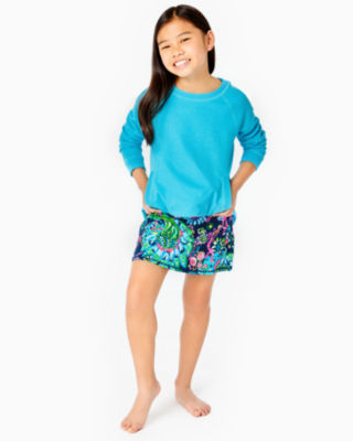 LILLY PULITZER UPF 50+ LUXLETIC GIRLS MINI AILA SKORT 