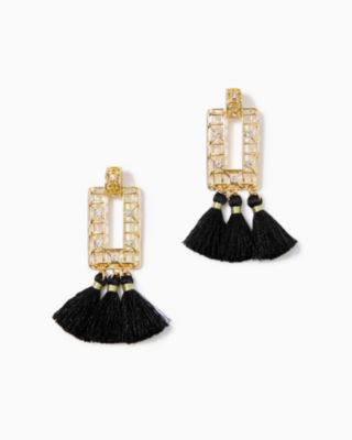 Island Vibes Tassel Earrings Lilly Pulitzer
