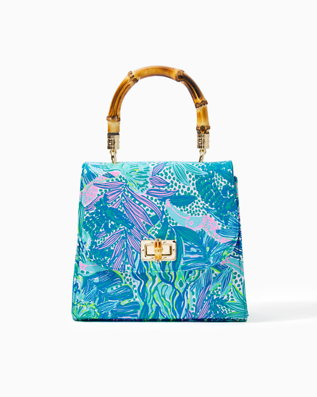 Bamboo Handle Bag, , large - Lilly Pulitzer