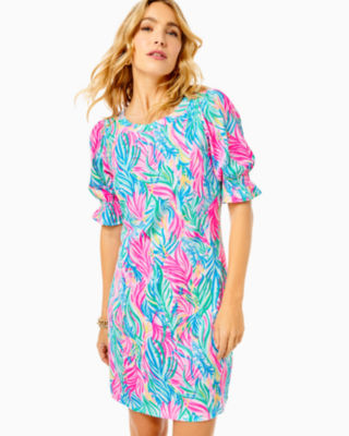 LILLY PULITZER ADLEY SHORT SLEEVE DRESS