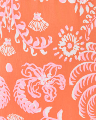 Montecito Halter Maxi Dress, Papaya Breezy Palm Engineered Maxi Dress, large image 7