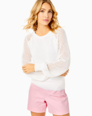 Large white clearance sweater