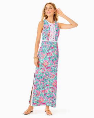 Ashler Maxi Shift Dress, , large - Lilly Pulitzer