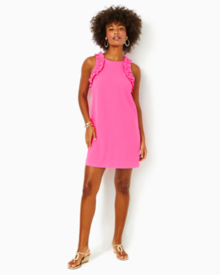 Kailee Shift Dress, Roxie Pink, large image undefined