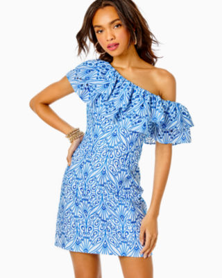 Lilly pulitzer payge outlet off the shoulder dress