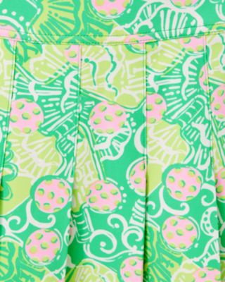 Shop Lilly Pulitzer Upf 50+ Luxletic Annora Skort In Spearmint In A Pickle