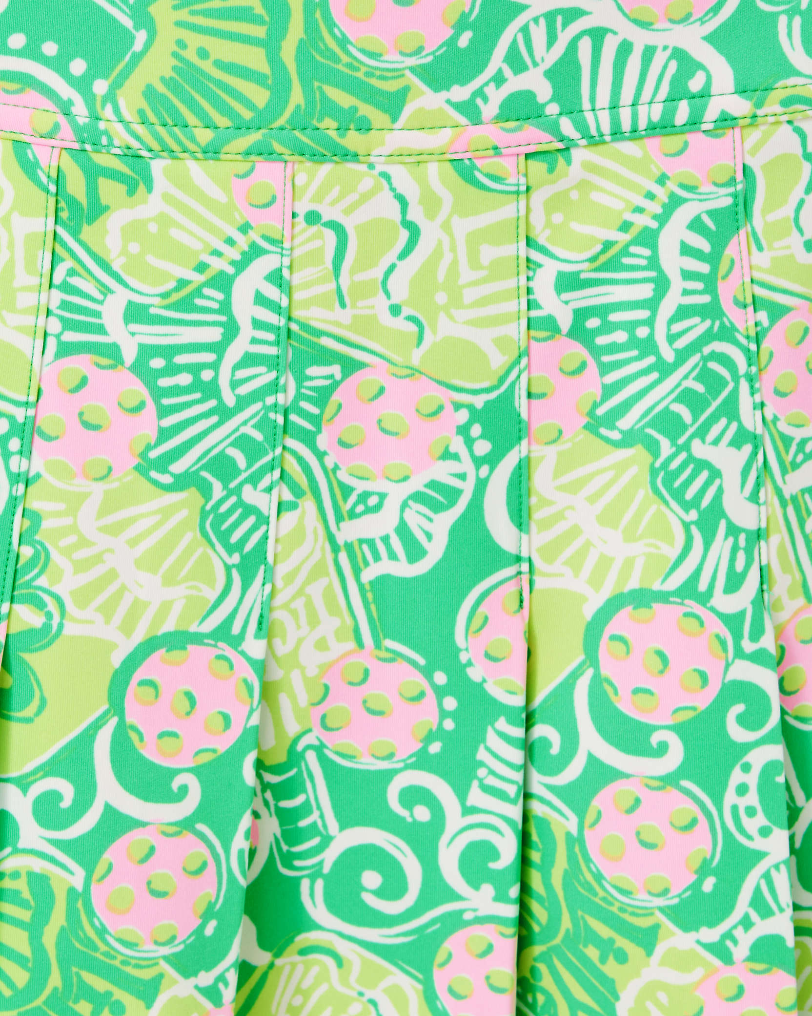 Shop Lilly Pulitzer Upf 50+ Luxletic Annora Skort In Spearmint In A Pickle