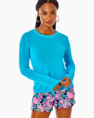 Lilly Pulitzer Kellyn Sweater In Cumulus Blue