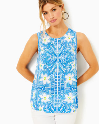 Iona Sleeveless Top, , large  - Lilly Pulitzer