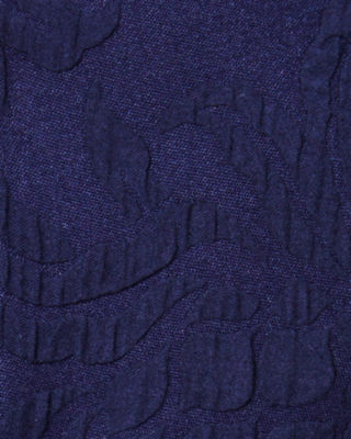 Kirrabelle Jumpsuit, True Navy Pineapple Pucker Jacquard, large image undefined