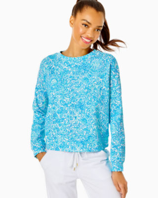 Sheridan Long Sleeve Sweatshirt, , large - Lilly Pulitzer