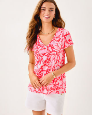 Meredith Tee, Cane Coral Crab Collab, large