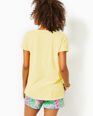 Meredith Tee, Creme Fraiche, large image 2 - Lilly Pulitzer