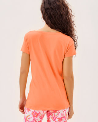 Meredith Tee, Papaya, large image 1