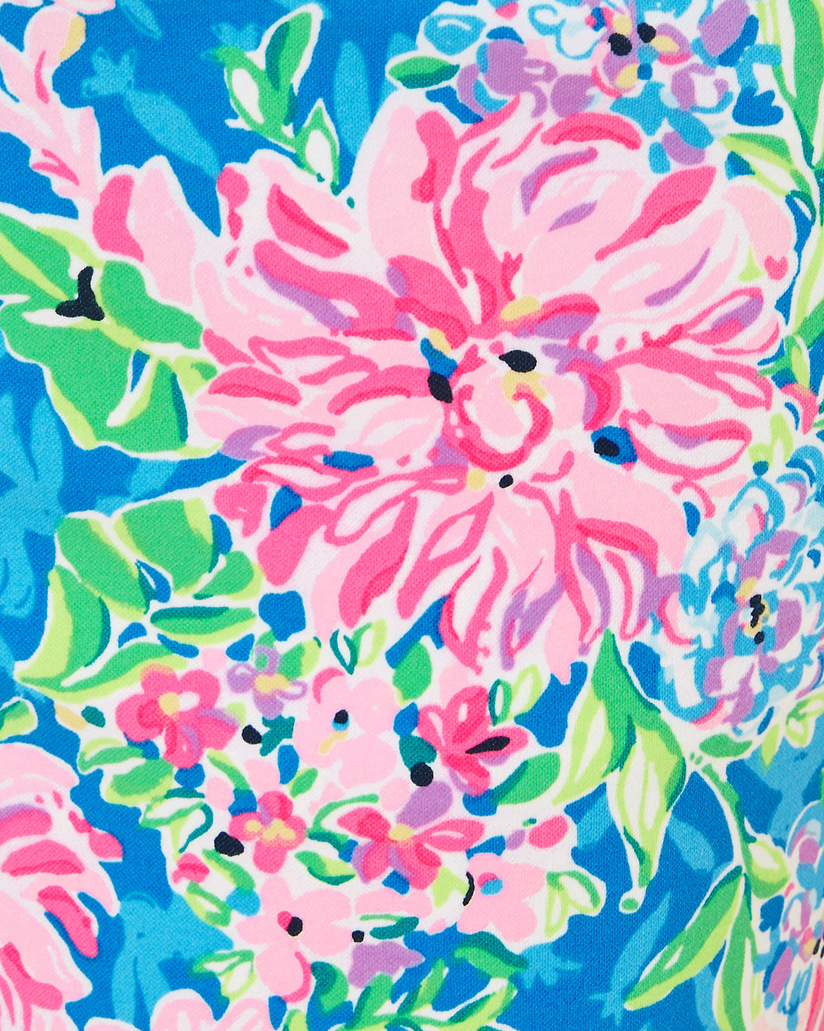 Shop Lilly Pulitzer 9" Natia Knit Short In Multi Spring In Your Step