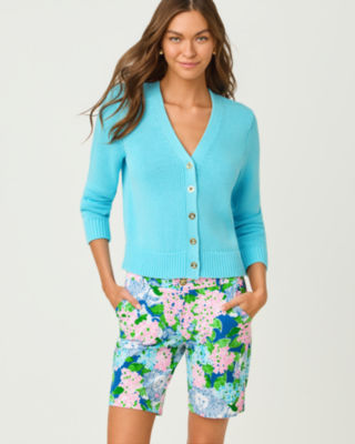 9" Natia Knit Short, Starlight Navy Lydia The Lion, large