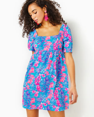 Lilly pulitzer clearance short sleeve dress