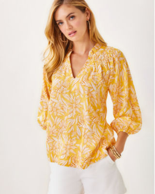 Lourdes Top, Honeycomb Hideaway Honeycomb, large