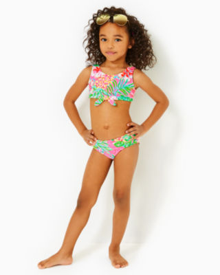 Girl's 3-Piece UPF 50+ Swimwear Set