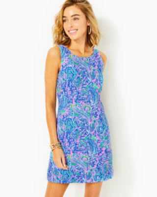 Maurina Linen Shift Dress, , large - Lilly Pulitzer