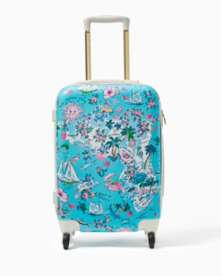 Lilly pulitzer suitcase store for sale