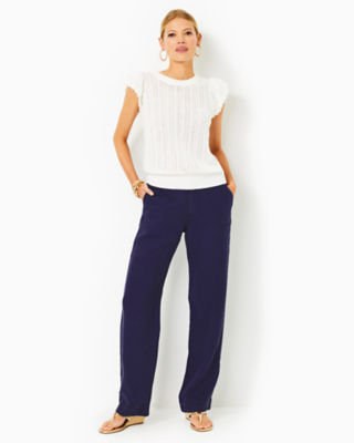 Lilly pulitzer linen on sale pants