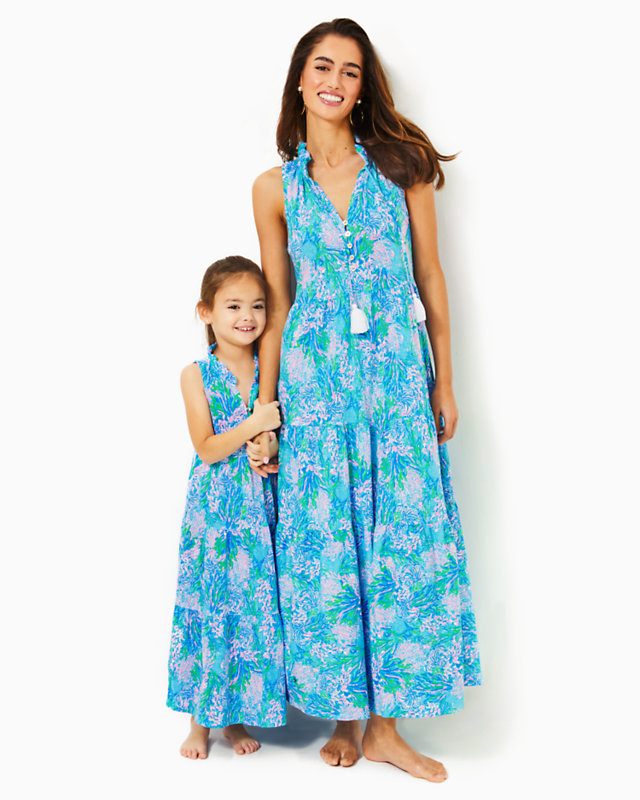 Mommy & Me Set in Strong Current Sea - Lilly Pulitzer