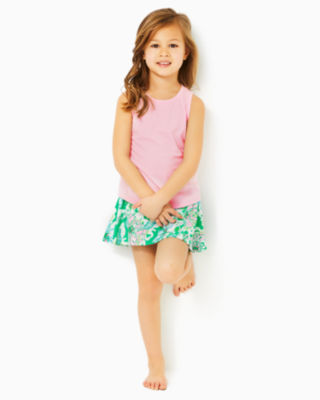 Shop Lilly Pulitzer Little Girl's & Girl's Mini Weekender Floral Leggings