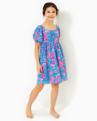 Girls Mini Delaney Dress, , large - Lilly Pulitzer