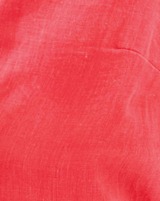 Mialeigh Linen Top, Cane Coral, large image 3