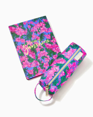 Sketchbook & Pencil Case, , large - Lilly Pulitzer